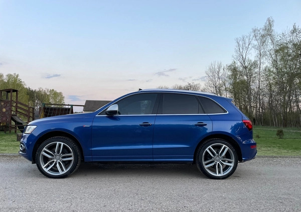 Audi SQ5 cena 125900 przebieg: 85435, rok produkcji 2015 z Terespol małe 742